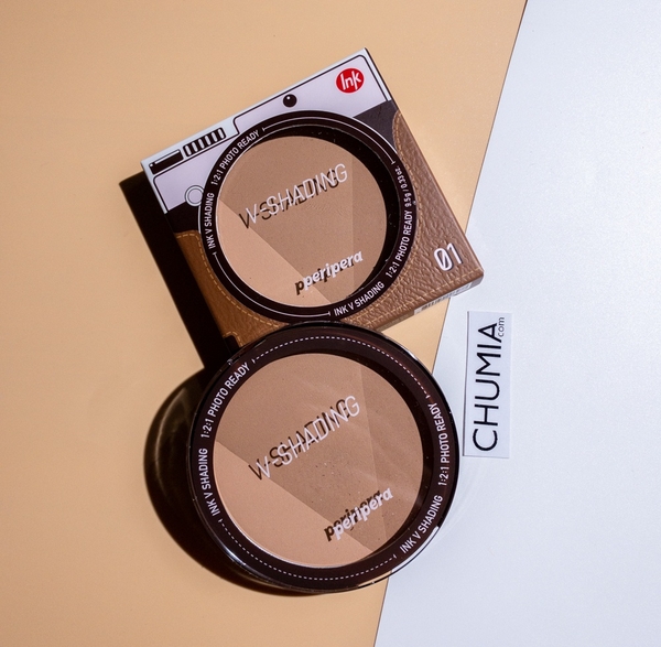 Tạo khối PERIPERA Ink V shading - 01 almond brown