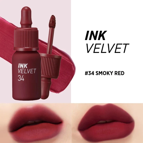 Son PERIPERA ink velvet - 34 smoky red