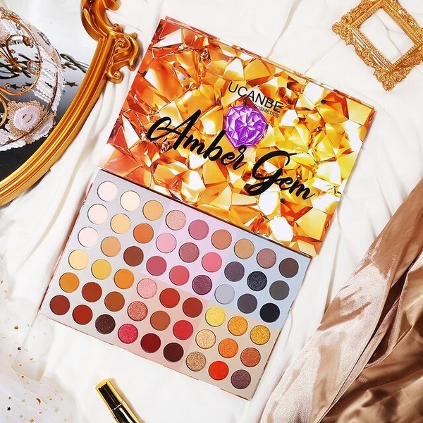 Phấn mắt UCANBE amber gem 54 ô