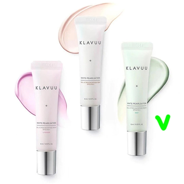 Kem lót KLAVUU white pearlsation ideal actress 30ml - #mint