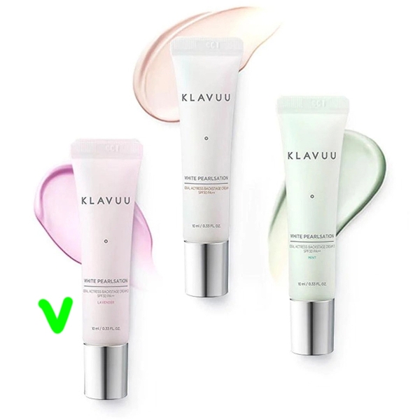Kem lót KLAVUU white pearlsation ideal actress 30ml - #lavender