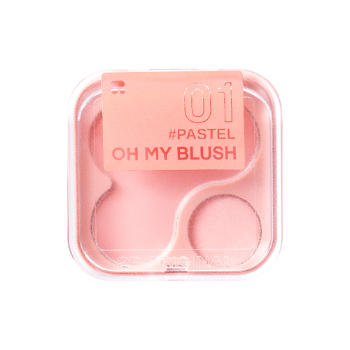 Má hồng 2P ORIGINAL oh my blush omb #01 pastel