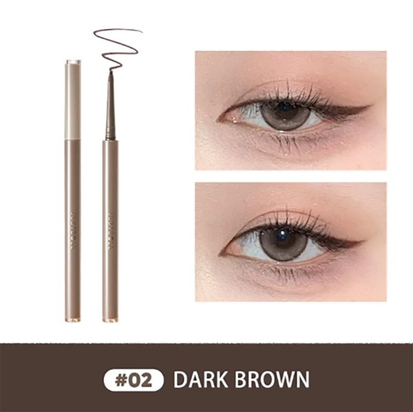 Chì kẻ mắt JUDYDOLL slim gel eyeliner #02 dark brown