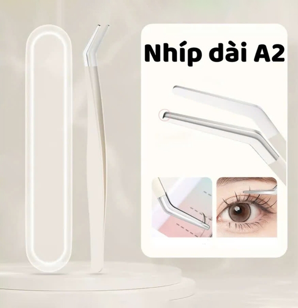 Nhíp gắp mi đầu cong