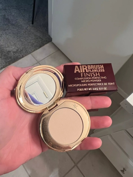 Phấn phủ CHARLOTTE tilbury airbrush 3.4gr - #1 fair