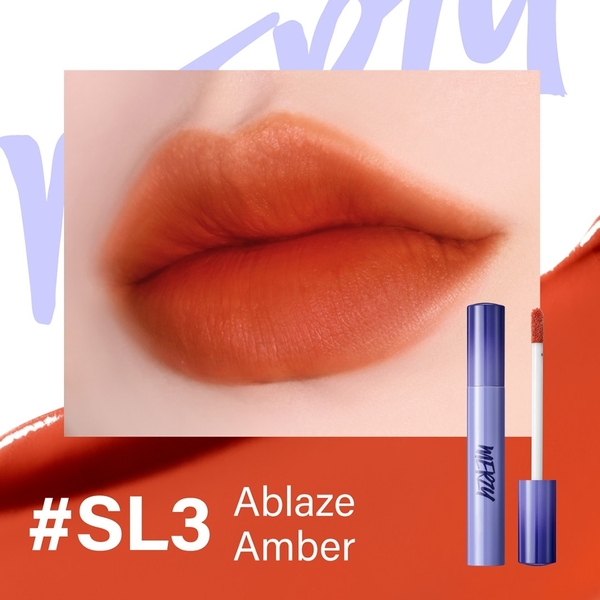 Son MERZY soft touch lip tint - #SL3 ablaze amber