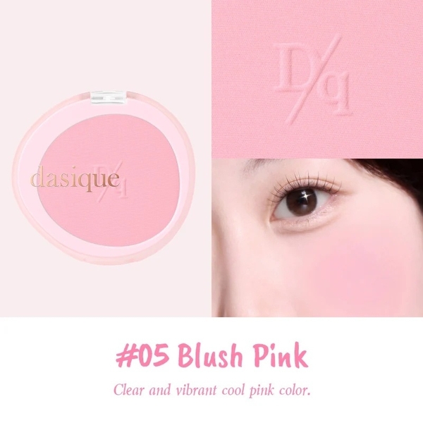 Má hồng DASIQUE soft blur cheek - #05 blush pink
