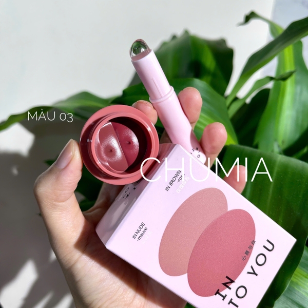Son hũ INTO YOU clash & duo lip mud (hũ 2 màu) - #CD03