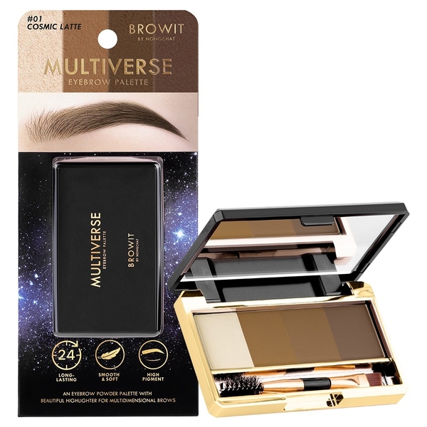 Bột tán chân mày BROWIT by nongchat multiverse eyebrow - 01 cosmic latte
