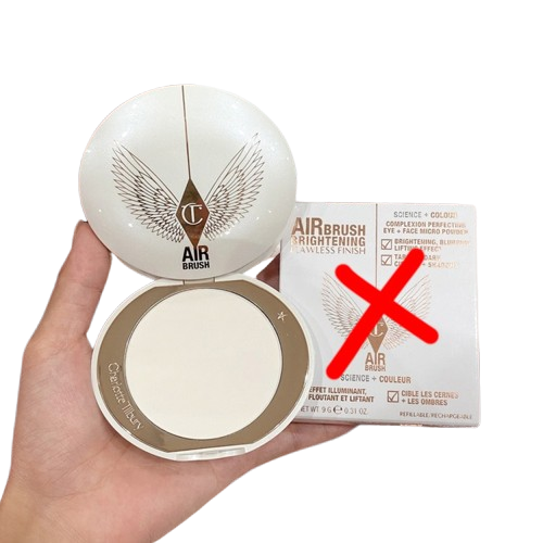 Phấn phủ CHARLOTTE air brush 9g (nobox) - #fair medium