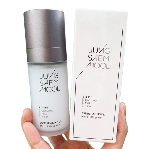 Xịt khoáng JUNG SAEM MOOL 3-in-1 essential mool micro fitting mist 55ml