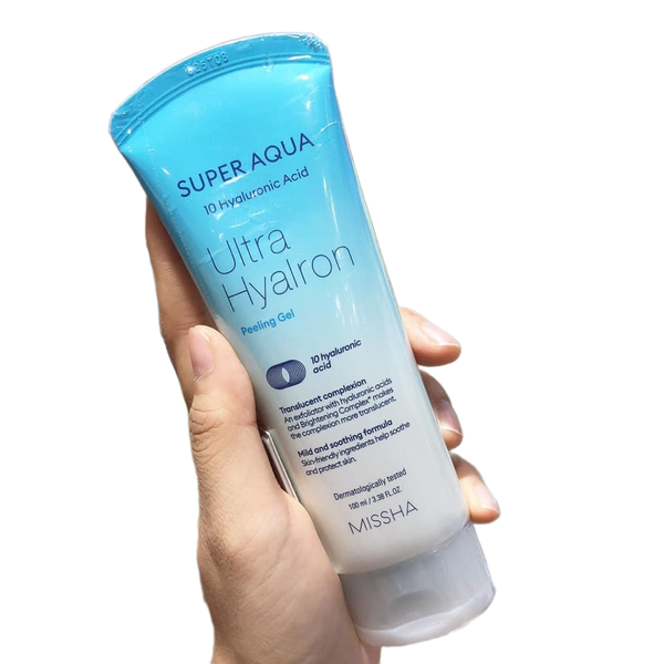 Tẩy tế bào chết MISSHA super aqua (xanh dương) 100ml