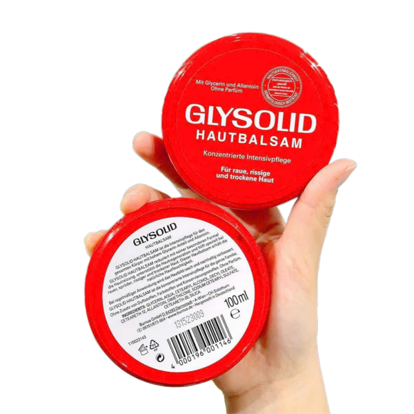 Kem nẻ GLYSOLID hautbalsam 100ml (hộp đỏ tròn)