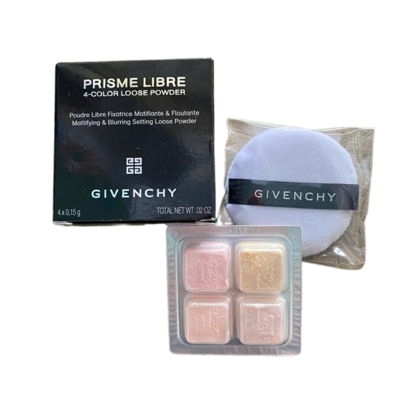 Phấn phủ GIVENCHY prisme libre 4 color 4x0,15g (tester) - #03 voile rose