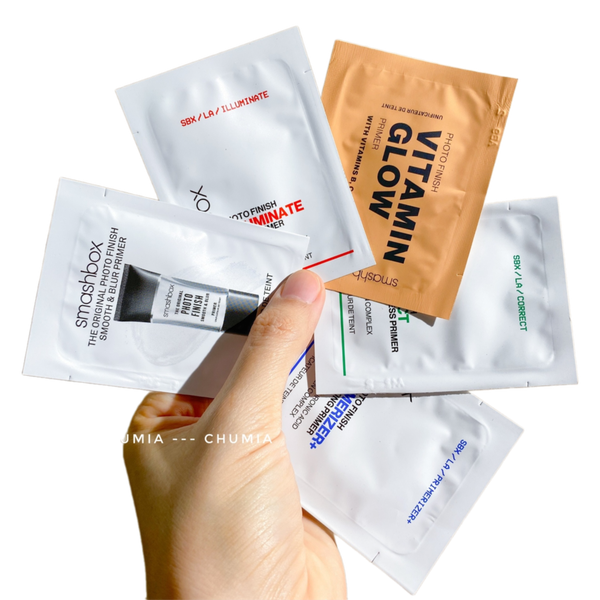 Kem lót SMASHBOX set 10 sample ngẫu nhiên *1.5ml