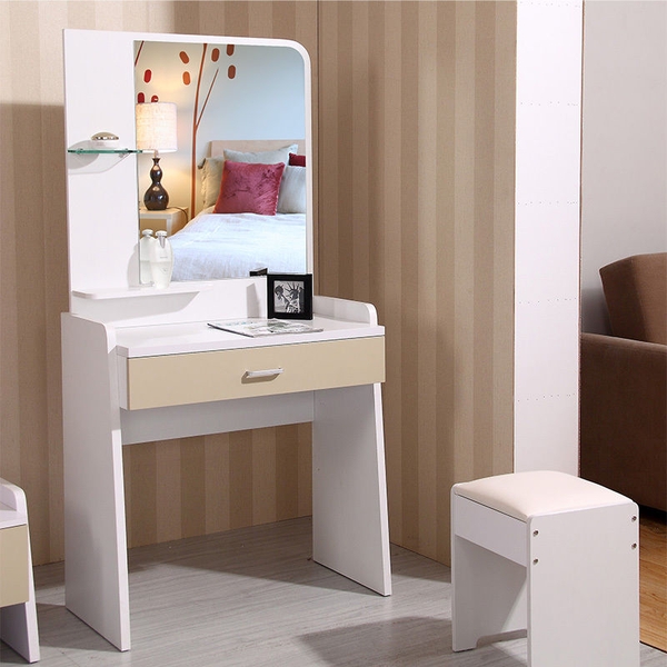 Bàn Trang Điểm Gấp MDF DT-007B – Thiết Kế Thông Minh, Tiết Kiệm Không Gian, Dễ Dàng Di Chuyển | Decoraz.vn