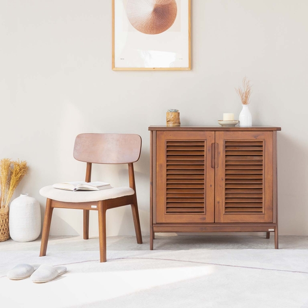 Tủ Giày - Tủ Trang Trí Gỗ Tràm VLINE 601 – Thiết Kế Hiện Đại, Chất Liệu Gỗ Cao Cấp | Decoraz.vn