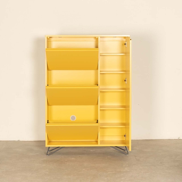 Tủ Giày Kệ Ngăn Có Cửa Elona – Thiết Kế Đa Năng, Gỗ MDF CARB-B2 An Toàn | Decoraz.vn