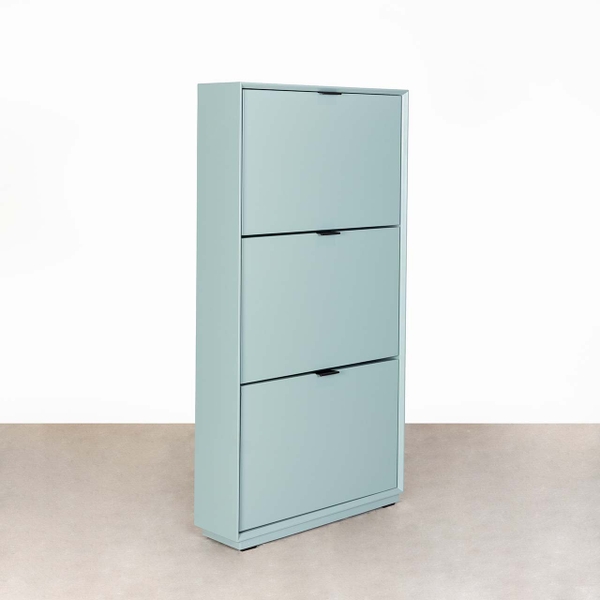 Tủ Giày 3 Ngăn Marcell – Màu Đá Xanh | Thiết Kế Thông Minh, Chất Liệu An Toàn | Decoraz.vn