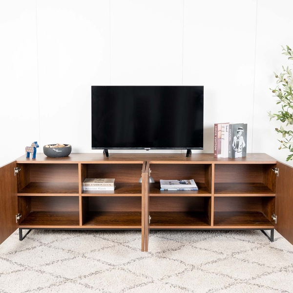 Tủ Kệ Tivi Gỗ HOBRO 201 – Thiết Kế Hiện Đại, Tiện Lợi, Bền Bỉ | Decoraz.vn