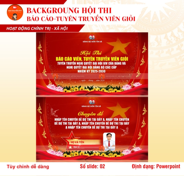 TT09 - BACKGROUND HỘI THI BÁO CÁO/TUYÊN TRUYỀN VIÊN GIỎI