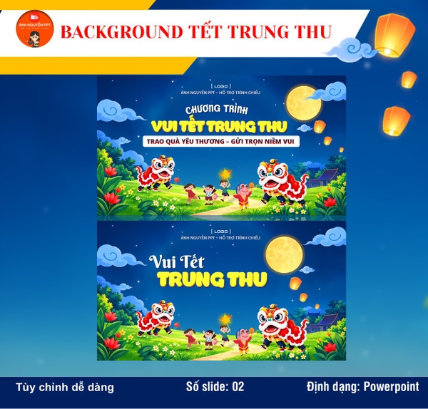 TR01 - BACKGROUND TẾT TRUNG THU