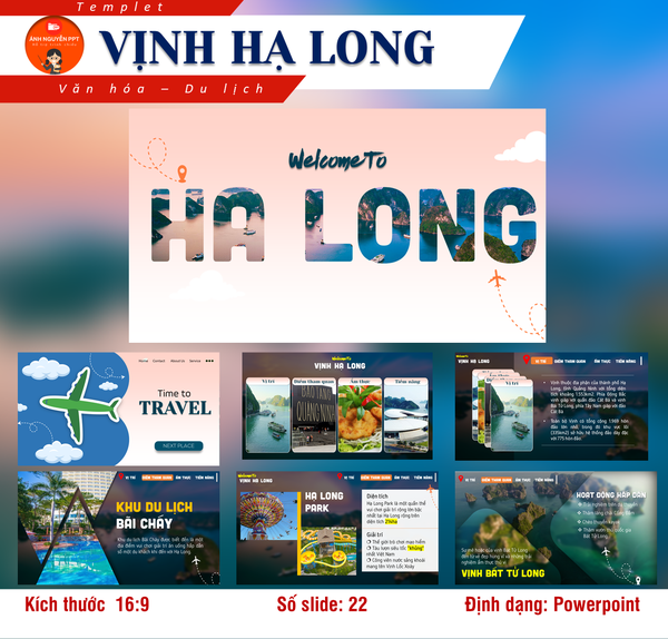 D011 - SLIDE GIỚI THIỆU VỊNH HẠ LONG