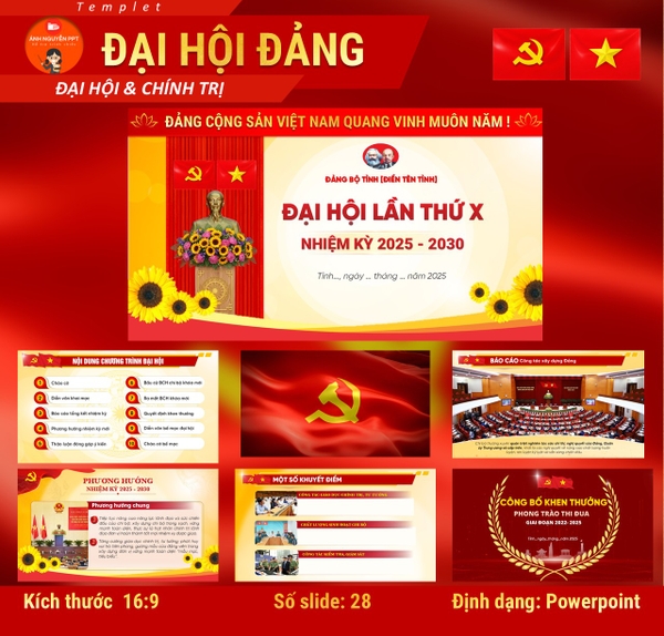 DH01 - SLIDE ĐẠI HỘI ĐẢNG