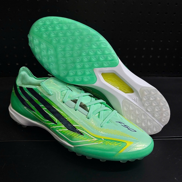 Giày Đá Bóng adidas F50 Hyperfast Pro TF – Xanh Mint – KJ6093