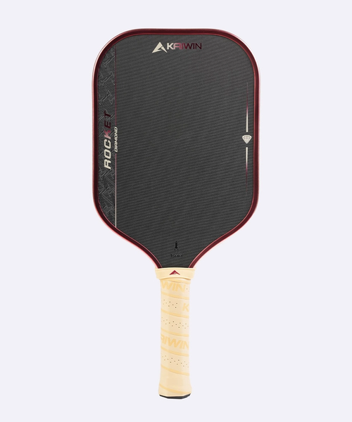 Vợt Pickleball Kaiwin Rocket Pro 16mm - Đỏ Vàng Be