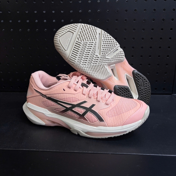Giày Pickleball Nữ ASICS Solution Speed FF 4 Dưa Lưới/Nâu Cà Phê – 1042A307-700