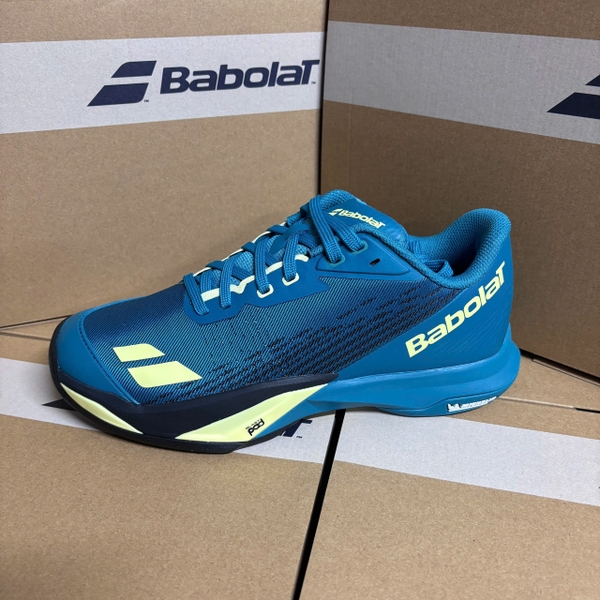 Giày Pickleball Nam Babolat Jet Mach 4 All Court Xanh Ngọc Limited Edition