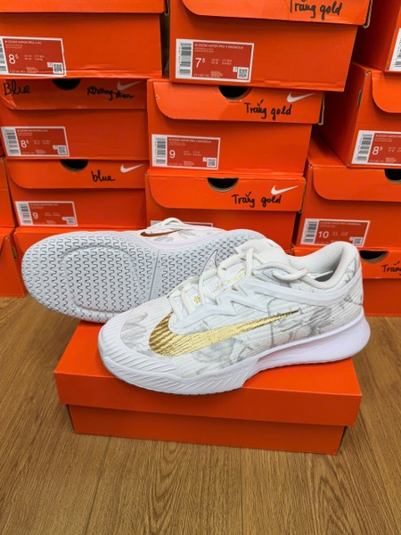NikeCourt Vapor Pro 3 HC “Magnolia” HV1485-100  trắng vàng
