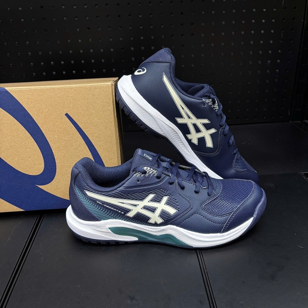 Giày Pickleball Nam ASICS GEL-DEDICATE 9 Midnight/Oatmeal 1041A543-400