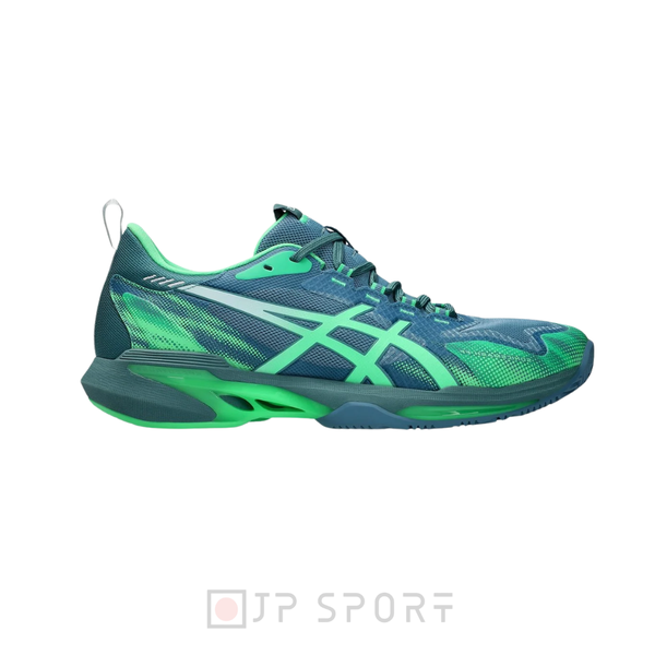 Giày Pickleball Asics Sonicsmash FF - 1041A538-400 - Saba Blue/ Vital Green