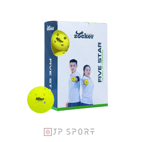 Quả bóng thi đấu Pickleball Zocker Five Star