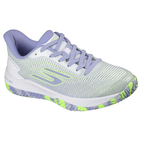 Giày Pickleball Nữ Skechers Viper Court Pro 2.0 White Periwinkle