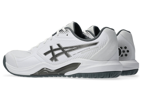 GIÀY GEL-DEDICATE 9 PICKLEBALL NAM  WHITE/GUNMETAL 1041A545-100