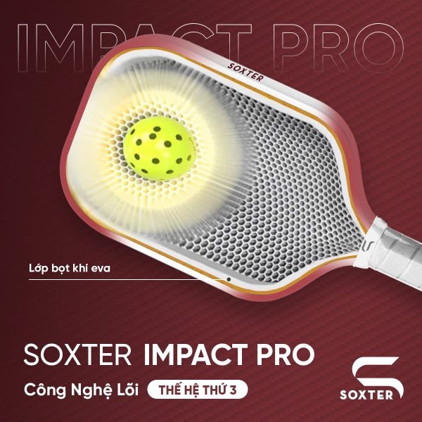 Vợt Pickleball Soxter 1.0 16mm