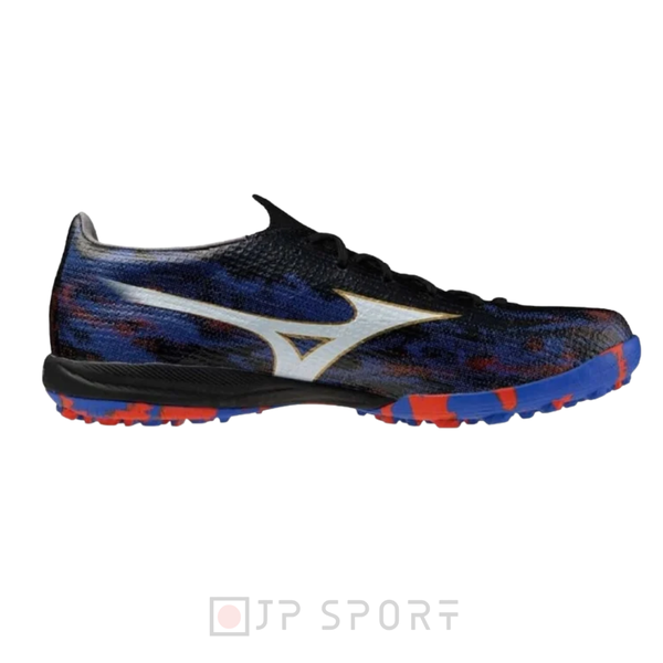 Giày Đá Bóng Mizuno Alpha 3 Elite AS TF - P1GD266201 - Đen/Xanh/Đỏ