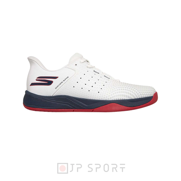 Giày Pickleball Skechers Viper Court Reload - 246101/WNVR - White/Navy/Red
