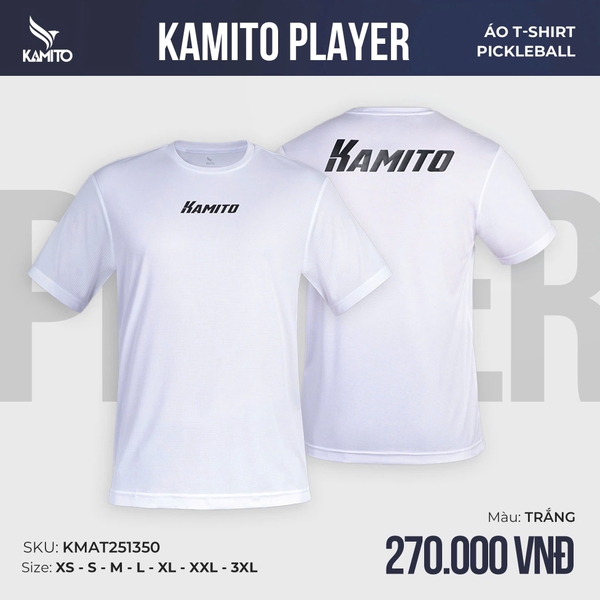 Áo T-shirt Pickleball Kamito Player