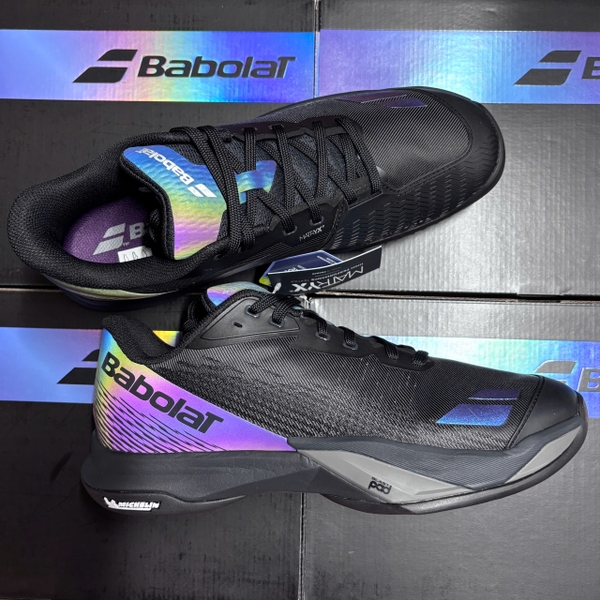 Giày Pickleball Nam Babolat Jet Mach 4 All Court ‘Black/Spectra’ Limited Edition 30F26629C-2056