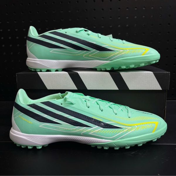 Giày Đá Bóng adidas F50 Hyperfast League TF – Xanh Mint – KJ3435