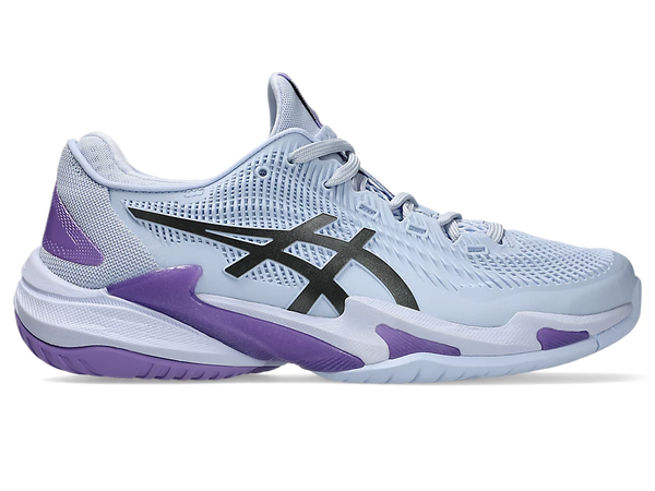 Giày Pickleball ASICS COURT FF 3 NIGHT ENERGY Nữ – Xanh Tím/Bạc – 1042A332-400