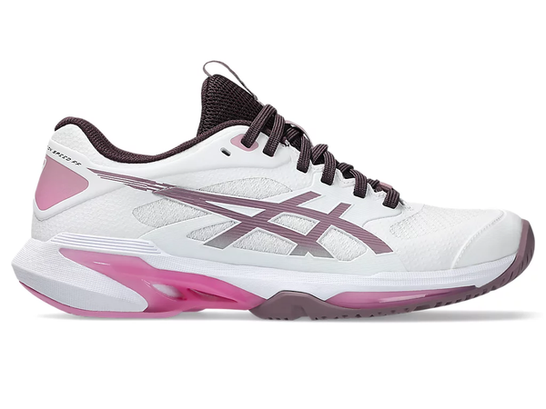 Giày Pickleball Nữ ASICS Solution Speed FF 4 Trắng Hồng 1042A307-102