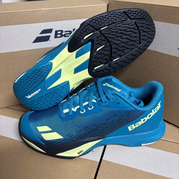 Giày Pickleball Nam Babolat Jet Mach 4 All Court Xanh Ngọc Limited Edition