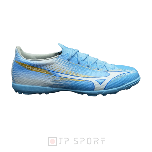 Giày Đá Bóng Mizuno Alpha 3 Pro AS - P1GD266425 - Xanh Trắng