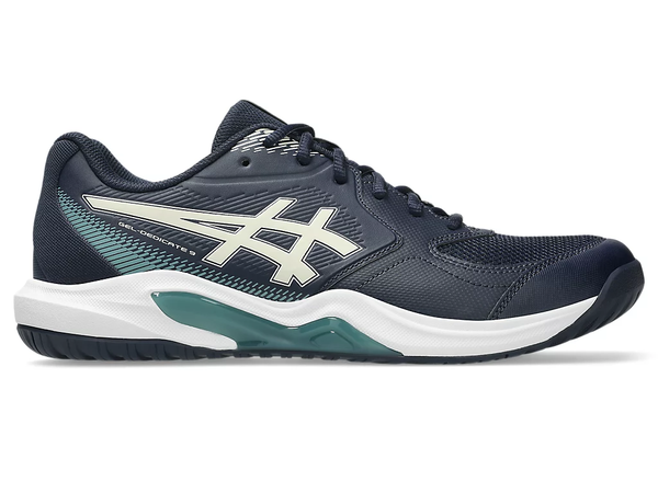 Giày Pickleball Nam ASICS GEL-DEDICATE 9 Midnight/Oatmeal 1041A543-400