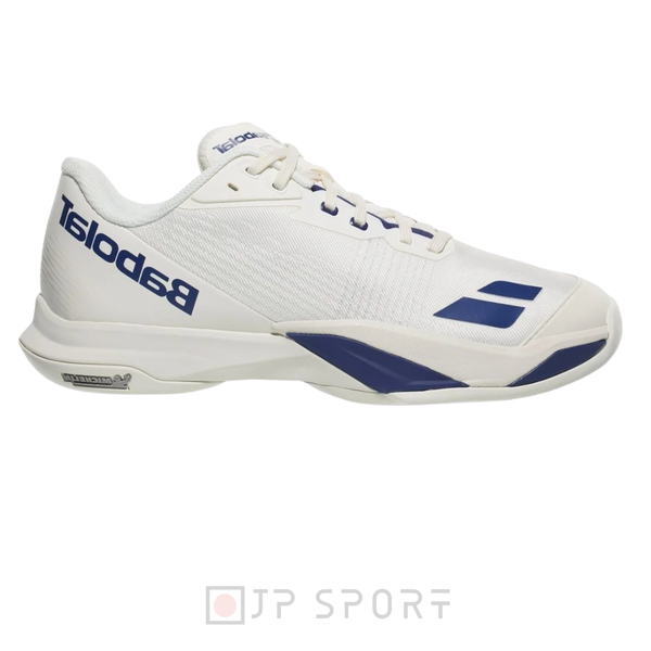 Giày pickleball Babolat Jet Mach 4 All Court 'Beige / Dark Blue' 30S26629B-1115